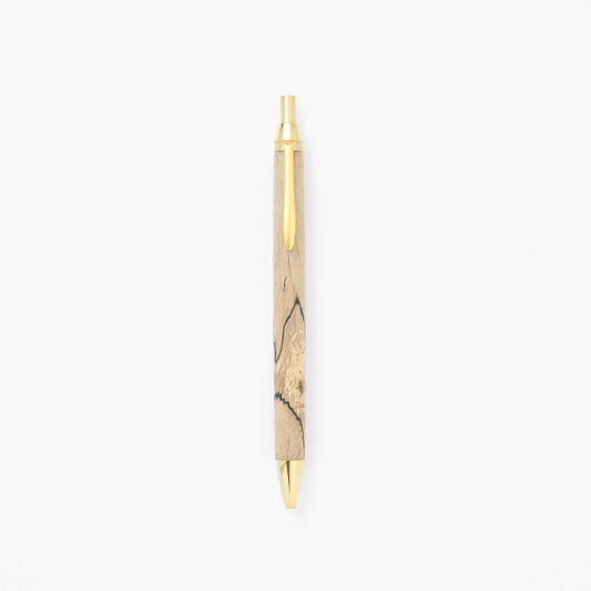 Handcrafted ballpoint pen - ウラジロカシ