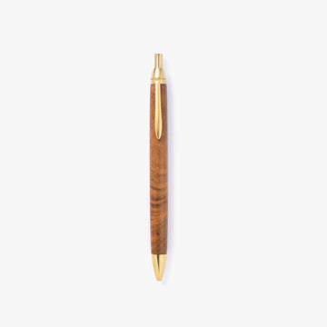 Handcrafted ballpoint pen - Burma padauk