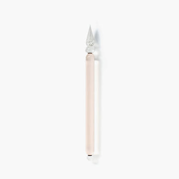 Lauscha glass pen - Pink