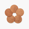 PLYWOOD LEATHER COASTER