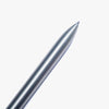 The pen - Aluminium silver natural spun
