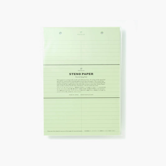 Steno paper A5